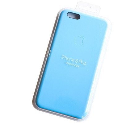 Apple iPhone 6 Plus/ 6s Plus etui silikonowe MGRH2ZM/A - niebieskie