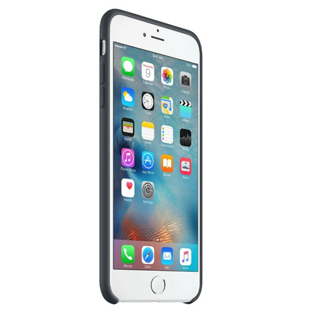 Apple iPhone 6 Plus/ 6s Plus etui silikonowe MKXJ2ZM/A - grafitowe (Charcoal Gray)
