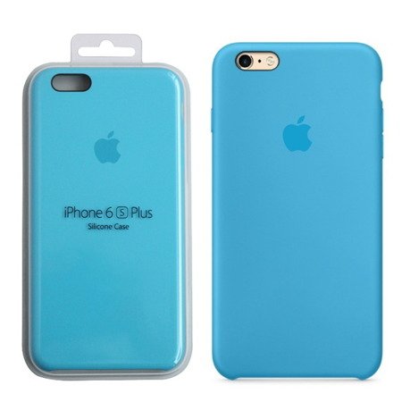 Apple iPhone 6 Plus/ 6s Plus etui silikonowe MKXP2FE/A - niebieskie