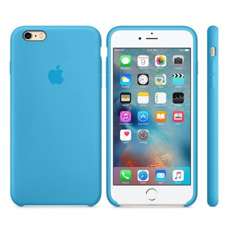 Apple iPhone 6 Plus/ 6s Plus etui silikonowe MKXP2FE/A - niebieskie