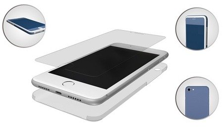Apple iPhone 6s szkło hybrydowe - przód i tył 3MK Flexible Glass 3D 