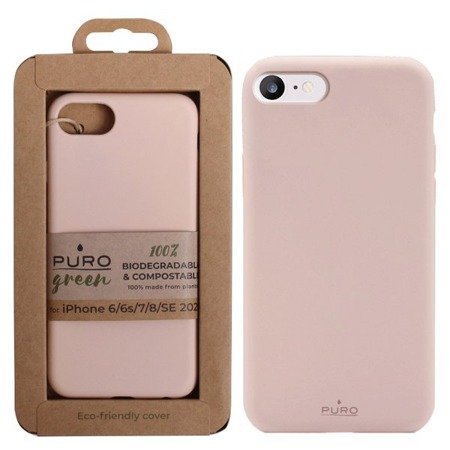 Apple iPhone 7/ 8/ SE 2020 etui Puro Green - piaskowy róż