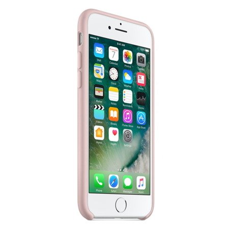 Apple iPhone 7/ 8/ SE 2020 etui silikonowe MMX12ZM/A  -  piaskowy róż (Pink Sand)