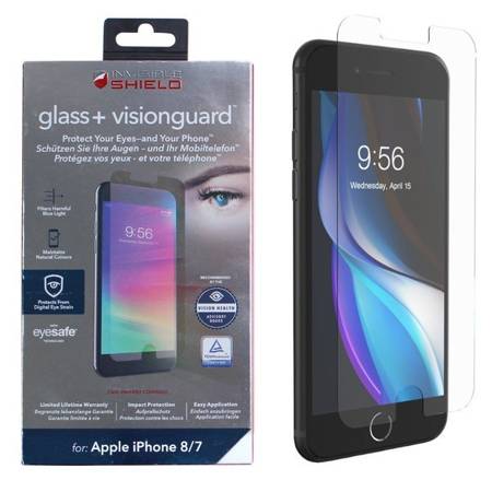Apple iPhone 7/ 8/ SE 2020 szkło hartowane Zagg Glass+ VisionGuard Case Friendly