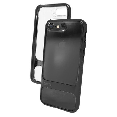 Apple iPhone 7/ 8 etui GEAR4 Soho IC7014D3 - transparentne z czarną ramką