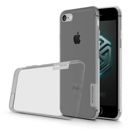 Apple iPhone 7/ 8 etui silikonowe Nillkin Nature TPU Case - dymiony