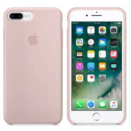 Apple iPhone 7 Plus/ 8 Plus etui silikonow MMT02ZM/A-  różowy (Pink Sand)