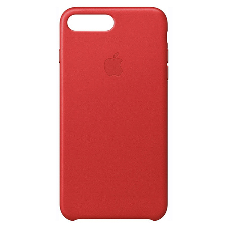 Apple iPhone 7 Plus/ 8 Plus etui skórzane Leather Case MMYK2ZM/A - czerwone (Red)