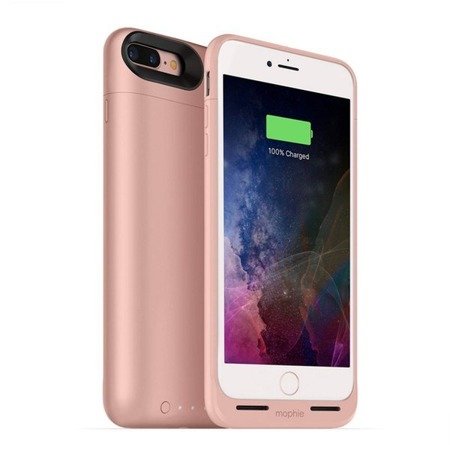 Apple iPhone 7 Plus/ 8 Plus etui z baterią 2420 mAh Mophie Juice Pack Wireless - różowe
