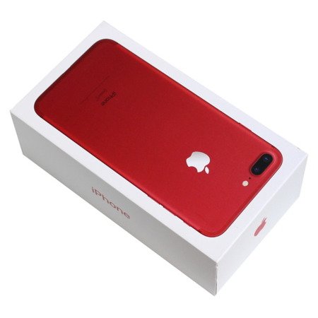 Apple iPhone 7 Plus oryginalne pudełko 256 GB  (wersja UK) - Red