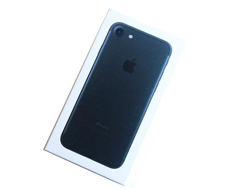 Apple iPhone 7 oryginalne pudełko 128 GB (wersja UK) - Black