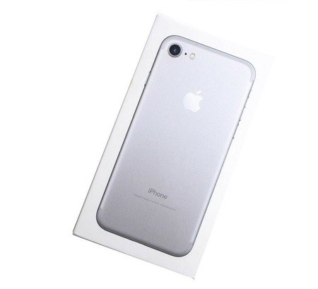 Apple iPhone 7 oryginalne pudełko 128 GB (wersja UK) - Silver