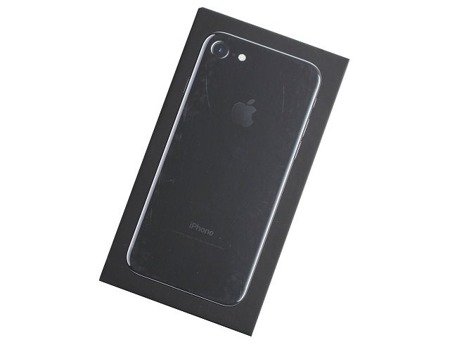 Apple iPhone 7 oryginalne pudełko 256 GB (wersja UK) - Jet Black