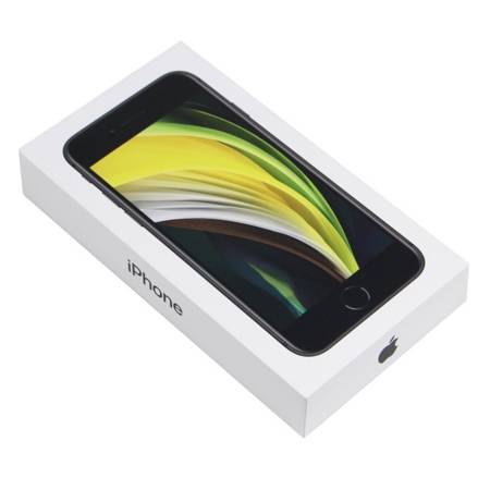 Apple iPhone SE 2020 oryginalne pudełko (SLIM) - czarny