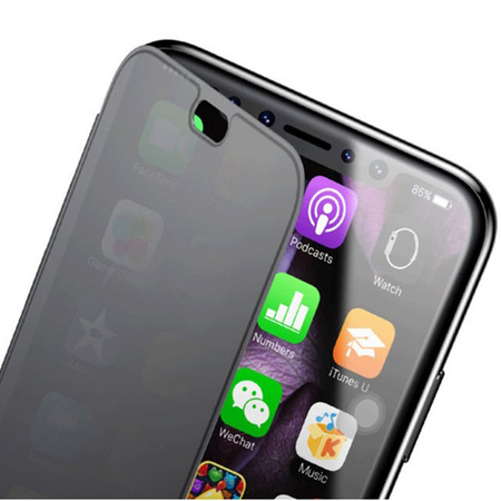 Apple iPhone X/ XS etui Baseus Touchable Case -  czarne