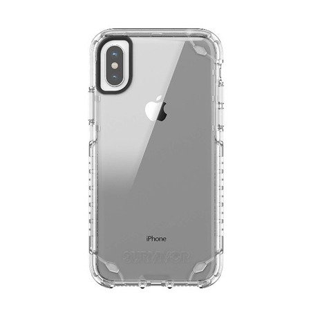 Apple iPhone X/ XS etui Griffin Survivor Slim Fit - transparentne