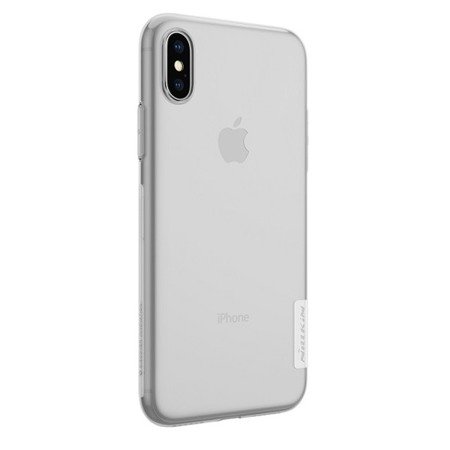 Apple iPhone X etui silikonowe Nillkin Nature TPU Case - transparentne
