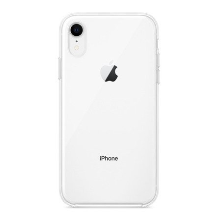 Apple iPhone XR etui Clear Case - transparentne