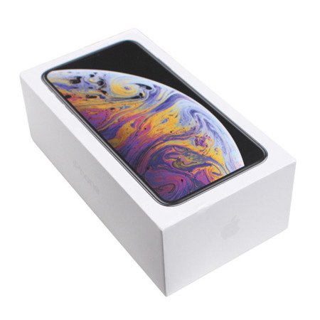 Apple iPhone XS Max oryginalne pudełko 256 GB (wersja EU) - Silver