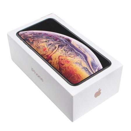 Apple iPhone XS Max oryginalne pudełko 64 GB (wersja UK) - Gold