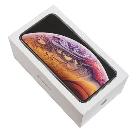 Apple iPhone XS oryginalne pudełko 512 GB  (wersja UK) - Gold