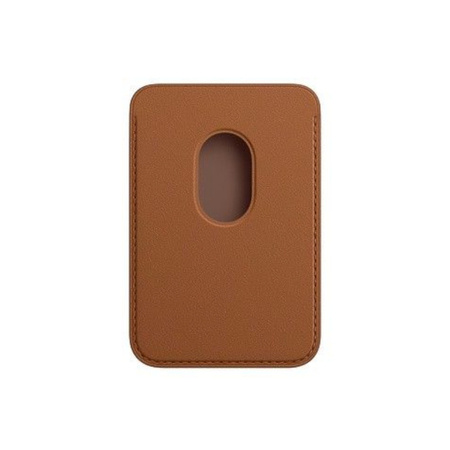 Apple portfel Leather Wallet iPhone MagSafe MHLT3ZM/A - brązowy (Saddle Brown)