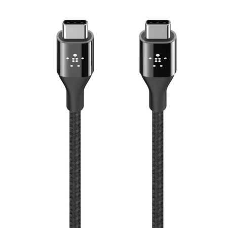 Belkin Mixit DuraTek pleciony kabel USB-C na USB-C 1,2 m F2CU050bt04-BLK - czarny