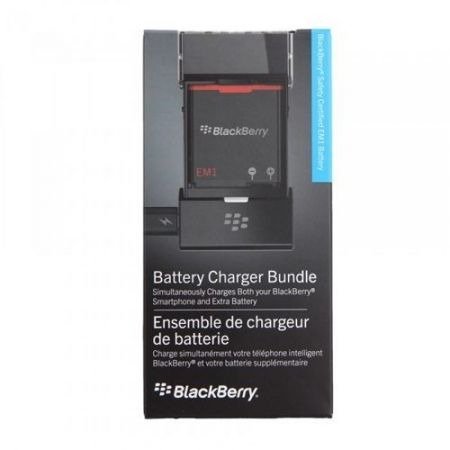 BlackBerry 9350/ 9360/ 9370 oryginalna bateria EM1 z ładowarką baterii ACC-39461-101