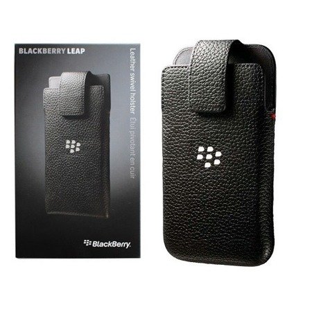 BlackBerry LEAP etui z klipsem na pasek ACC-60113-001 - czarne