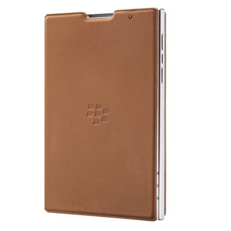 BlackBerry Passport etui Leather flip case ACC-59524-002 - brązowe
