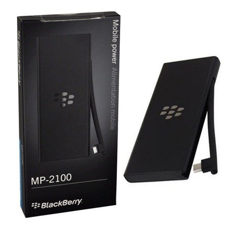 BlackBerry powerbank 2100 mAh Mobile Power ACC-54538-001 - czarny