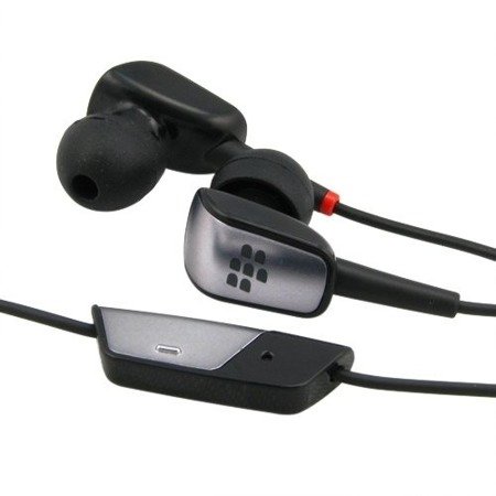 BlackBerry słuchawki Premium Stereo ACC-15766-205  - czarne