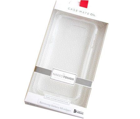 Case-Mate Samsung Galaxy S6 edge+ etui Naked Tough CM032921 - transparentne