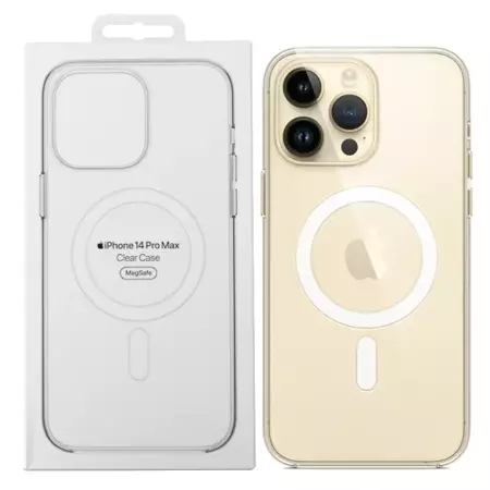 Etui Apple Clear Case MagSafe do iPhone 14 Pro Max - transparentne
