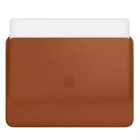 Etui Apple Leather Sleeve do Macbook Pro 13/ Air 13 - brązowe (Saddle Brown)