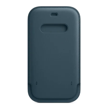 Etui Apple iPhone 12 Pro Max Leather Sleeve MagSafe - morskie (Baltic Blue)