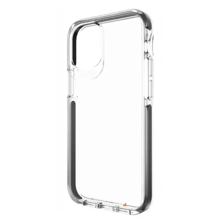 Etui Gear4 Piccadilly do Apple iPhone 12 mini - transparentny z czarną ramką