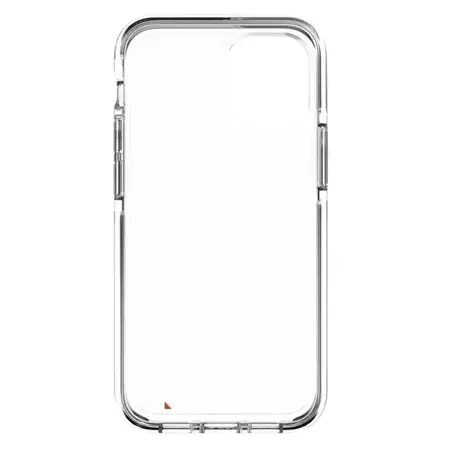 Etui Gear4 Piccadilly do Apple iPhone 12 mini - transparentny z czarną ramką