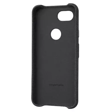 Etui Google Fabric Case do Pixel 3a - czarne (Carbon)