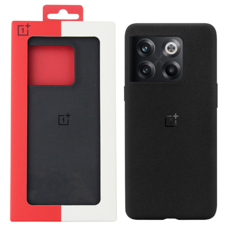 Etui OnePlus 10T 5G Sandstone Bumper Case  - czarne