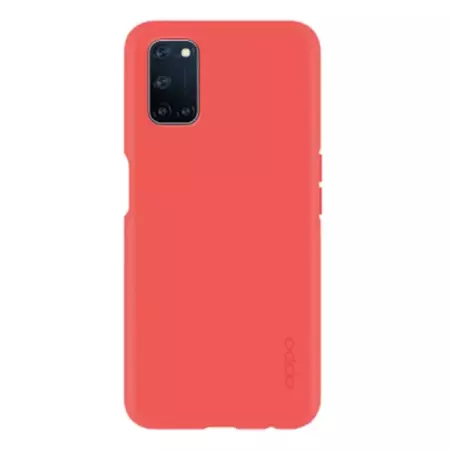Etui Oppo Protective Case do A72/ A52 - koralowe (Coral Red)