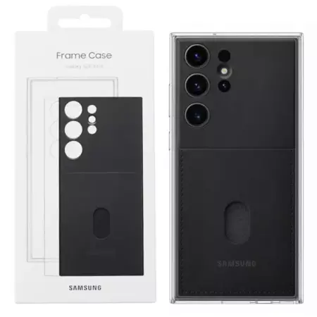 Etui Samsung Frame Case do Galaxy S23 Ultra- czarne