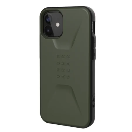 Etui Urban Armor Gear Civilian do Apple iPhone 12 mini - oliwkowe