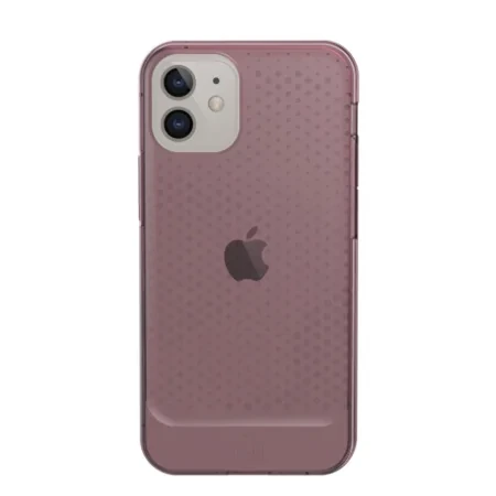Etui do Apple iPhone 12 mini UAG Lucent silikonowe - różowe (Dusty Rose) 