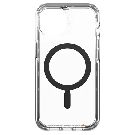 Etui do Apple iPhone 13 Gear4 Santa Cruz Snap - przezroczyste z czarną ramką