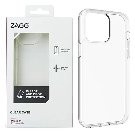 Etui do Apple iPhone 14 Zagg Clear Case - przezroczyste