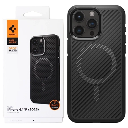 Etui do Apple iPhone 15 Pro Spigen Core Armor - czarne