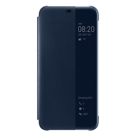 Etui do Huawei Mate 20 Lite Smart View Flip Cover - granatowe