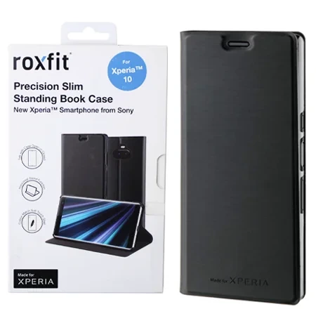 Etui do Sony Xperia 10 Roxfit Slim Standing Book Case - czarne