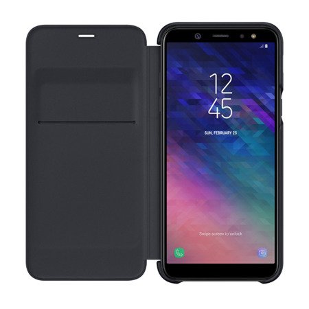 Etui do telefonu Samsung Galaxy A6 2018 Wallet Cover - czarny